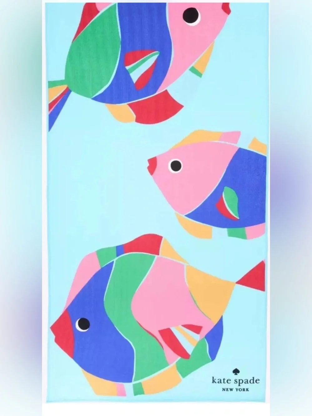 Kate Spade Tropical Fish Beach Towel